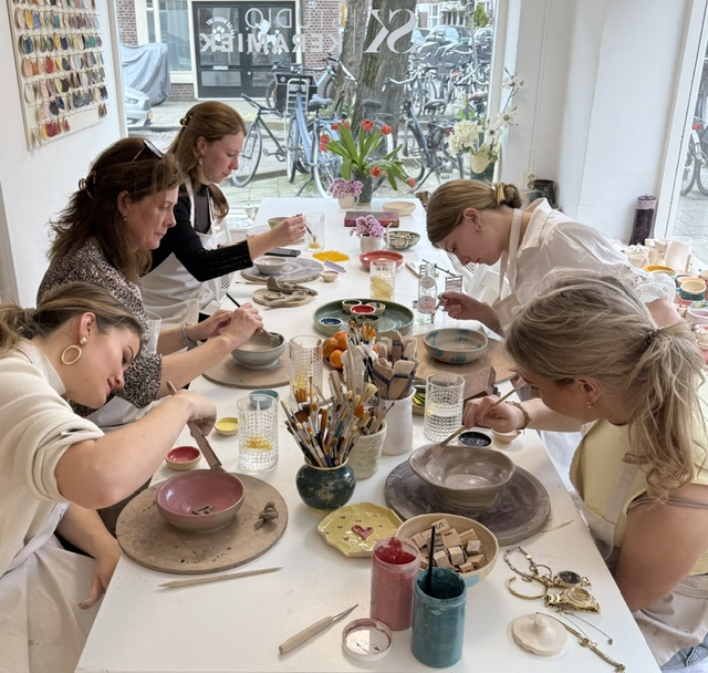 Creatieve babyshower keramiek - op afspraak