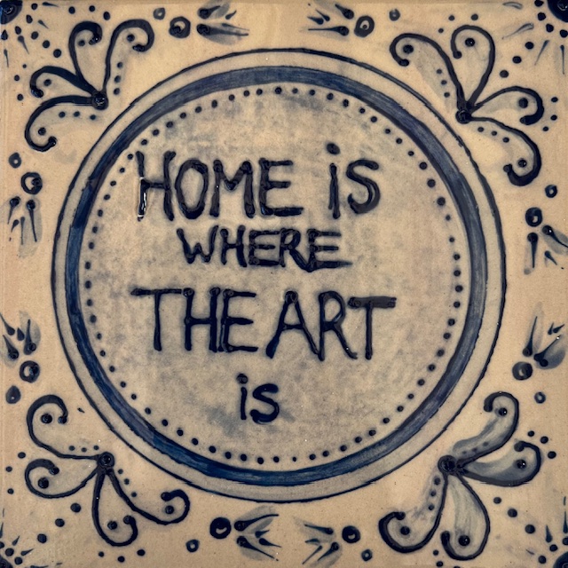 Creatieve teambuilding: Delfts blauwe tegel beschilderen - op afspraak