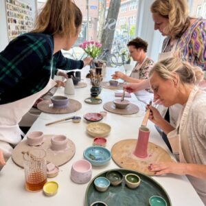 Introductieworkshop keramiek aan de draaischijf – Amsterdam - zaterdag 18 juli 14.30-16.30 uur