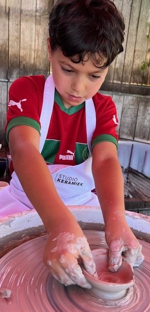 Meivakantie ouder met kind achter de draaischijf vanaf 7 jaar– Amsterdam - 30 april 11.00-13.00 uur