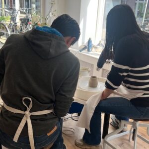 privé workshop pottenbakken voor 2 personen- met beschilderen - op maandag van 14.30-16.30