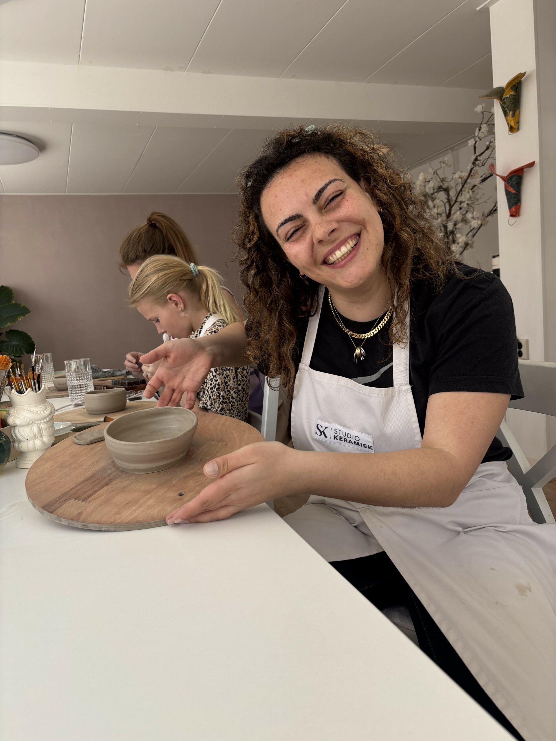 introductie workshop pottenbakken- met beschilderen - zaterdag 6 december 11.00-13.00 uur