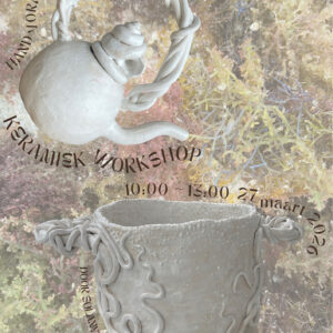 speciale workshop handvormen en beschilderen met Natuur als inspiratie - vrijdag 27 maart 10.00-13.00 uur