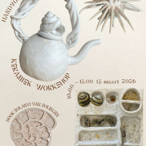 speciale workshop handvormen met Natuur als inspiratie - vrijdag 13 maart 10.00-13.00 uur